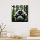 Weerwolf die het hele dorp at, waardeert poster (Keuken)