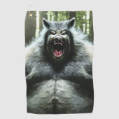 Weerwolf die het hele dorp golf handdoek at (Voorkant)