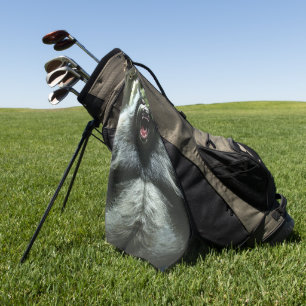 Weerwolf die het hele dorp golf handdoek at