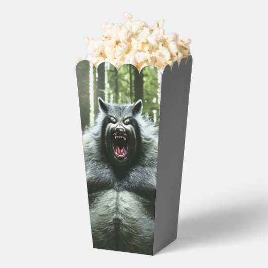 Weerwolf die het hele dorp popcorn dozen at bedankdoosjes (Popped)