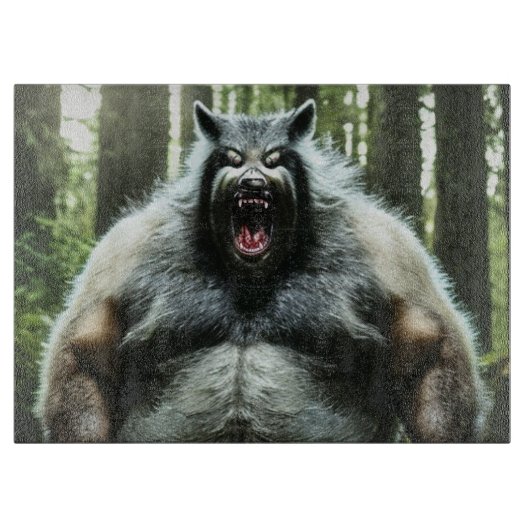 Weerwolf die het hele dorp snijplank at (Voorkant)