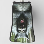 Weerwolf golfclub putter hoofddekking golfheadcover (Draai 90)