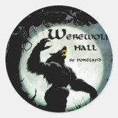 Weerwolf Hall Stickers (Voorkant)