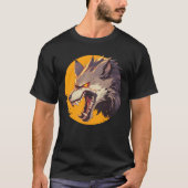 Weerwolf Halloween jongen T-shirt (Voorkant)
