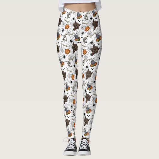 🐺 Weerwolf Halloween Leggings 🎃💀 (Voorkant)