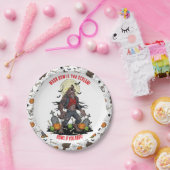 🐺 Weerwolf Halloween Papier Borden 🎃💀 Papieren Bordje (Feest)