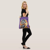 Weerwolf Halloween Snoep Trick or treat Tote Bag (Op model)
