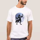 Weerwolf Howling - Volle maan T-shirt (Voorkant)