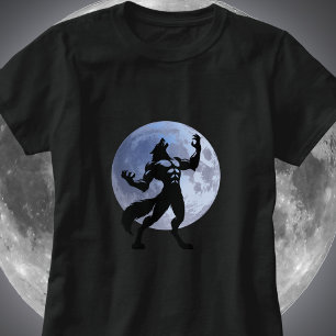 Weerwolf Howling - Volle maan T-shirt
