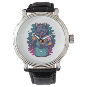 Weerwolf Ice Cream Stand Horloge