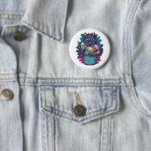 Weerwolf Ice Cream Stand Ronde Button 5,7 Cm (In situ)
