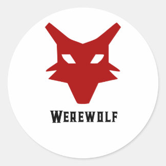 Weerwolf Laptop Sticker