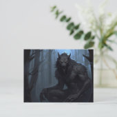 Weerwolf Lycan Briefkaart (Staand voorkant)