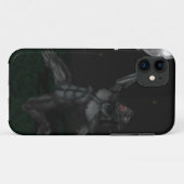 Weerwolf Lycan huilt en baadt op de maan Case-Mate iPhone Case (Achterkant (horizontaal))