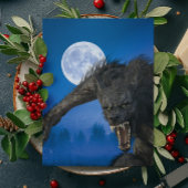 Weerwolf Moon Lycanthrope Halloween Briefkaart