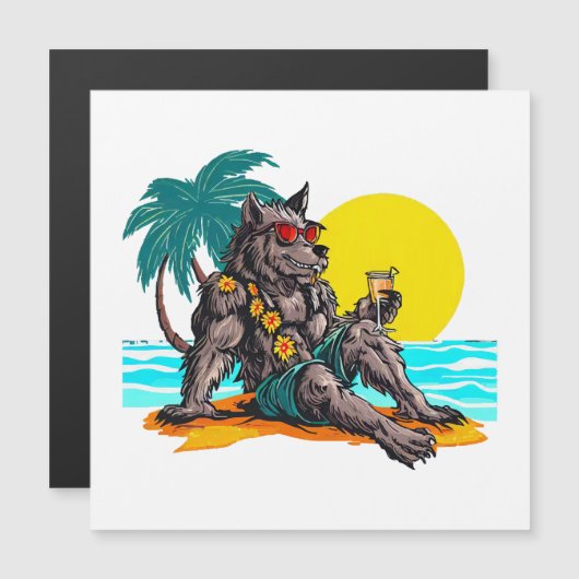 weerwolf op vakantie (Voorkant / Achterkant)