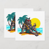 weerwolf op vakantie (Voorkant / Achterkant)