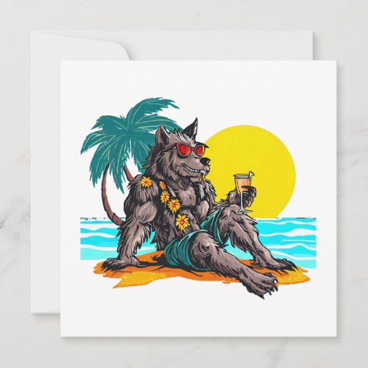 weerwolf op vakantie (Voorkant)