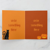 Weerwolf op volle maan kaart (Binnen)