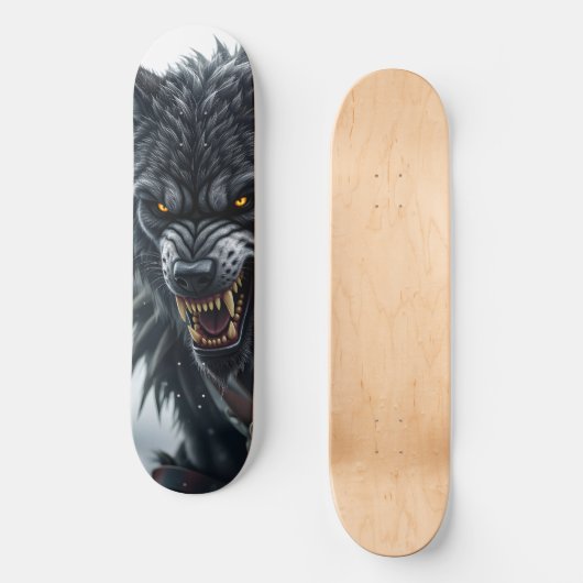 Weerwolf Persoonlijk Skateboard (Voorkant)