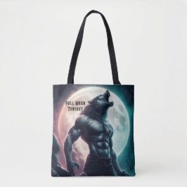 Weerwolf Romance Reader Verjaardagscadeau Naam Tek Tote Bag