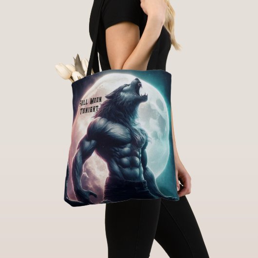 Weerwolf Romance Reader Verjaardagscadeau Naam Tek Tote Bag (Dichtbij)
