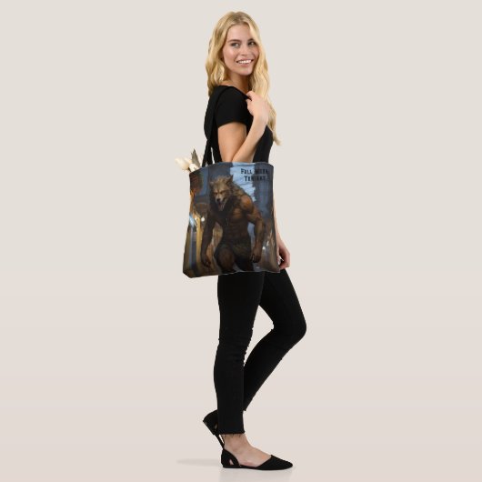 Weerwolf Romance Reader Verjaardagscadeau Naam toe Tote Bag (Op model)