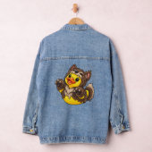 Weerwolf Rubber Eend Halloween Kostuum Denim Jacket (Hangar)