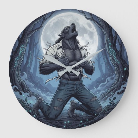 Weerwolf Scheidt Shirt Grote Klok (Voorkant)