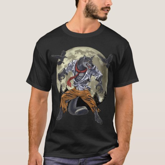 Weerwolf T-shirt (Voorkant)