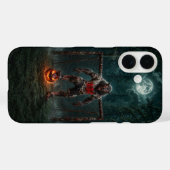 Weerwolf Voetbalspeler Halloween Horror Kunst Case-Mate iPhone Case (Achterkant (horizontaal))
