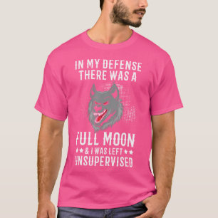 Weerwolf Volle Maan Weerwolf T-shirt