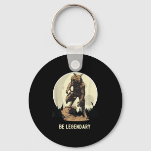 Weerwolf Wees Legendarisch Motiverend Inspirerend Sleutelhanger