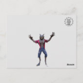 Weerwolf / Wolf Man Briefkaart (Achterkant)