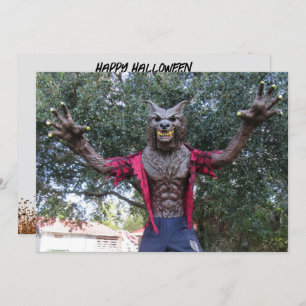 Weerwolf / Wolf Man Briefkaart