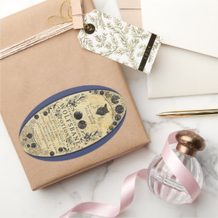 Weerwolfdrank Wolfsbane Ovale Sticker