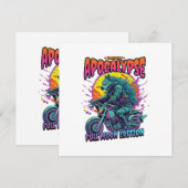 Weerwolven apocalyps kaart (Voorkant / Achterkant)