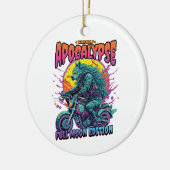 Weerwolven apocalyps keramisch ornament (Links)