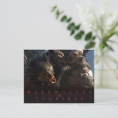 Weerwolven & Vampiers - De Strijd Briefkaart (Staand voorkant)