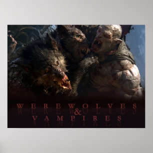 Weerwolven & Vampiers - De Strijd Poster
