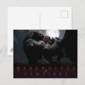 Weerwolven & Vampiers - Dominion Briefkaart (Voorkant / Achterkant)