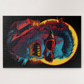 Weerwolven Zombie Legpuzzel (Horizontaal)