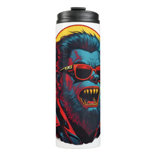 Weerwolven Zombie Thermosbeker (Voorkant)