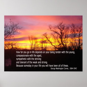 Wees aangenaam met het jonge poster