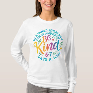 Wees aardig 6-7 dagen per week PNG, Six Seven 67 M T-shirt