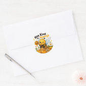 WEES AARDIG ALTJD RONDE STICKER (Envelop)