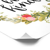 Wees aardig | Art Print Foto Afdruk (Hoek)