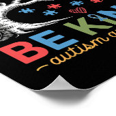 Wees aardig Autisme Bewustzijn Puzzel Tree Inclusi Poster (Hoek)