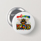 Wees Aardig Autisme Bewustzijn Ronde Button 5,7 Cm (Voorkant /achterkant)