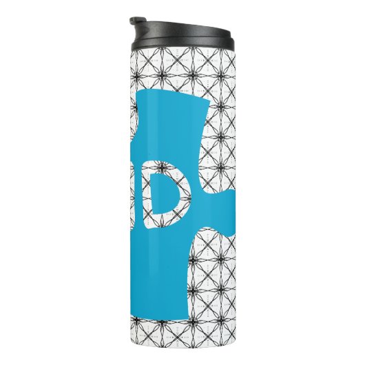 Wees aardig Autisme Puzzel Stuk Thermosbeker (Geroteerd rechts)